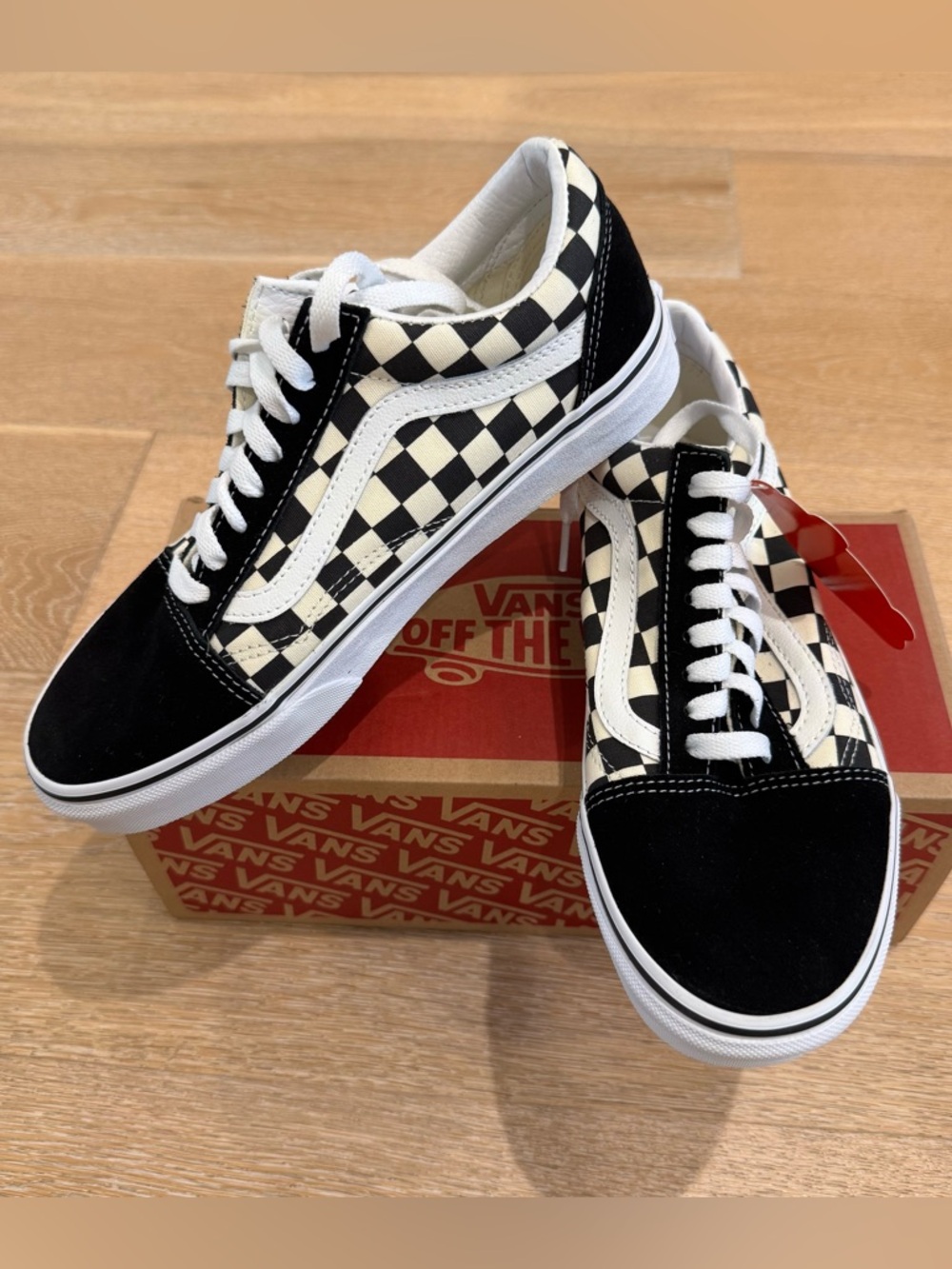 NWT Vans Old Skool Checkerboard Size 8.5